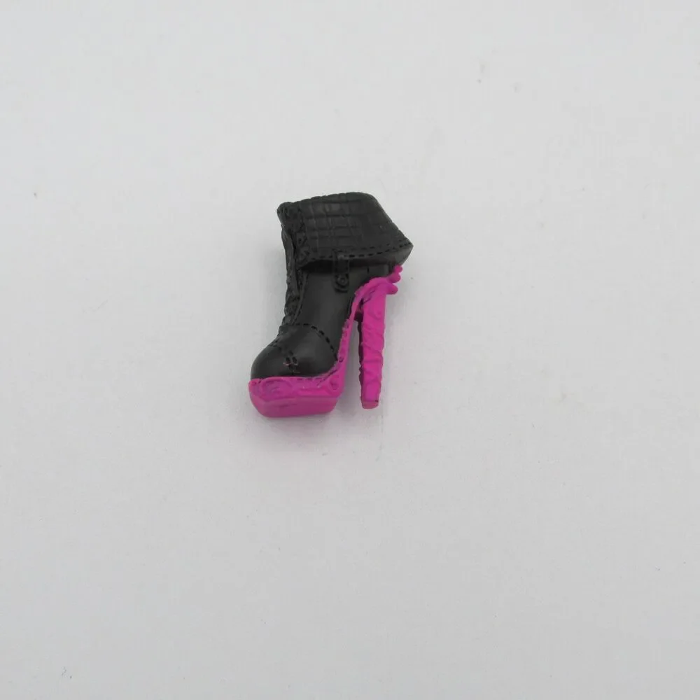 Monster High Venus McFlytrap Music Festival Right Black Boot Heel Shoe Only